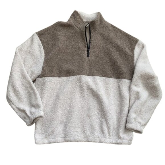 SHEIN Other - Fleece 1/4 zip pullover Men 2XL